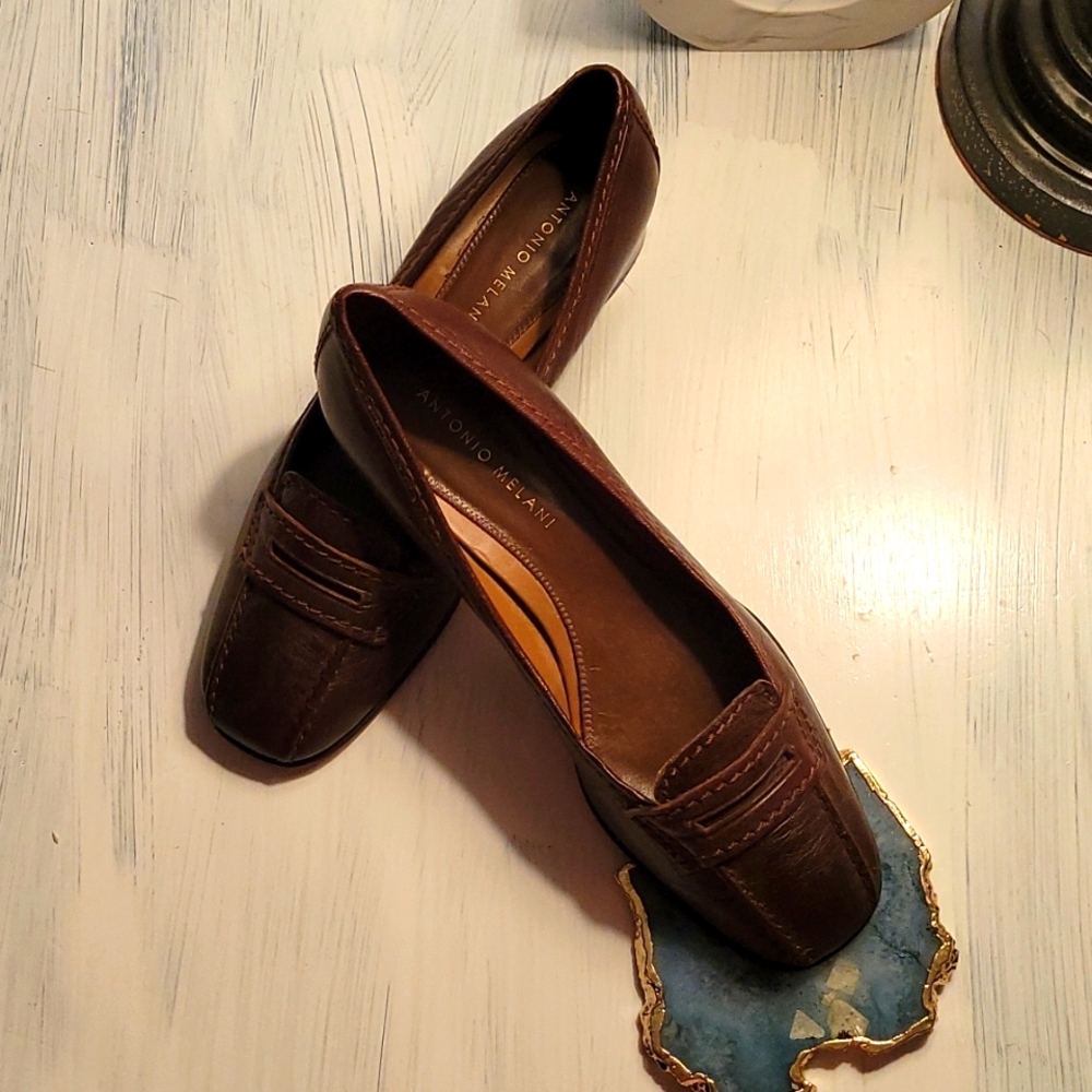 Antonio Melani brown flats